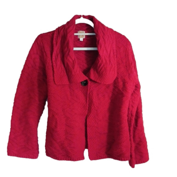 JM Collection Large Red Sweater Box 12 - Picture 1 of 5